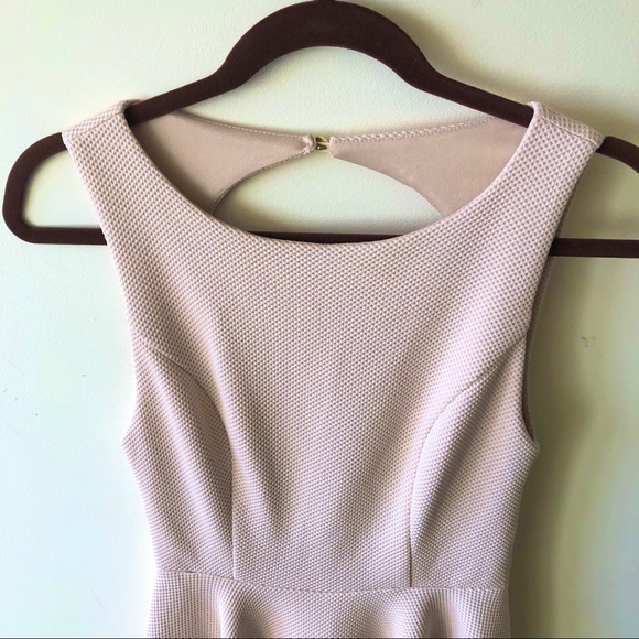 Lulu’s GORGEOUS Light Dusty Pink Backless Skater Dress - Picture 5 of 9